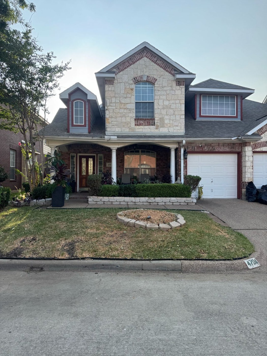 Yard cleaned up after stump grinding in DFW